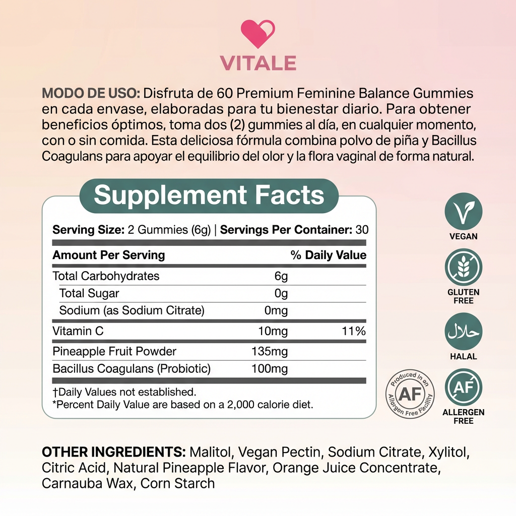 Gominolas Femeninas Vital Balance
