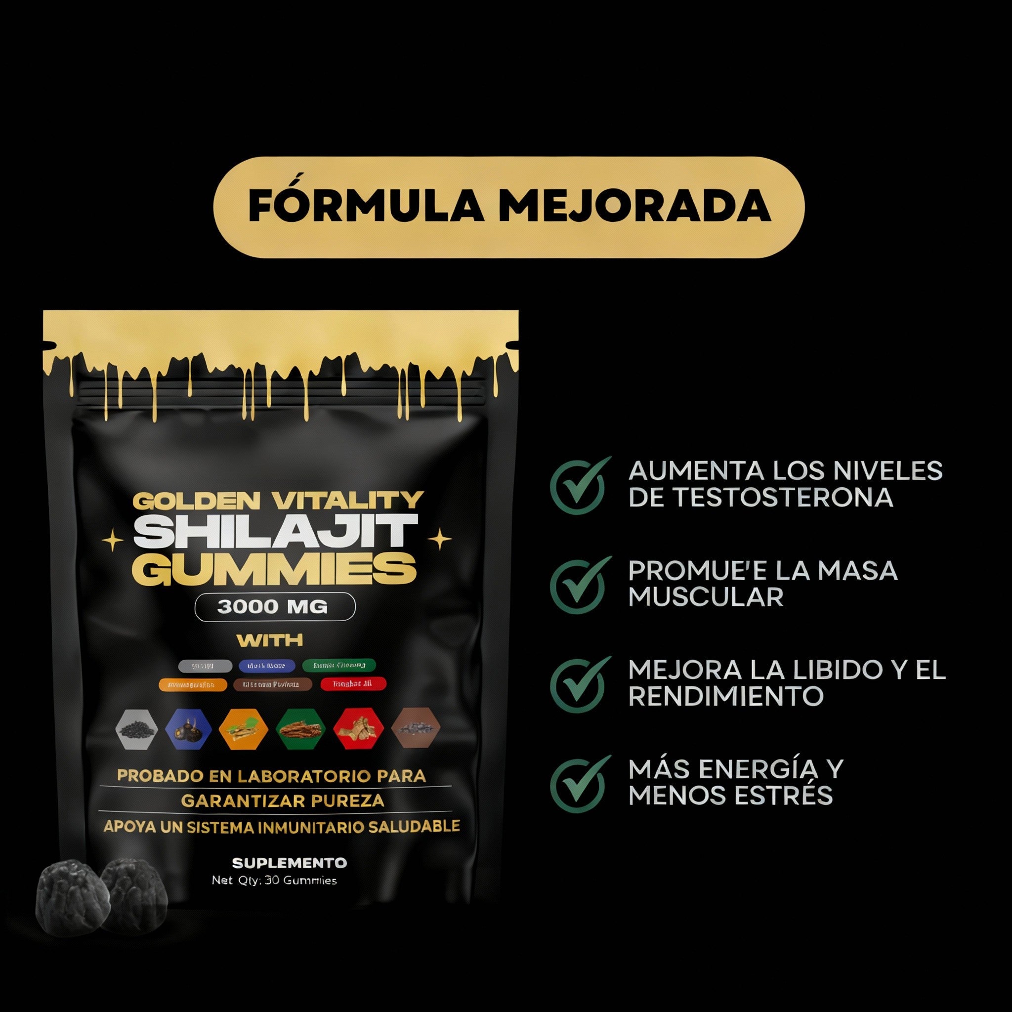 Shilajit Max Gummies