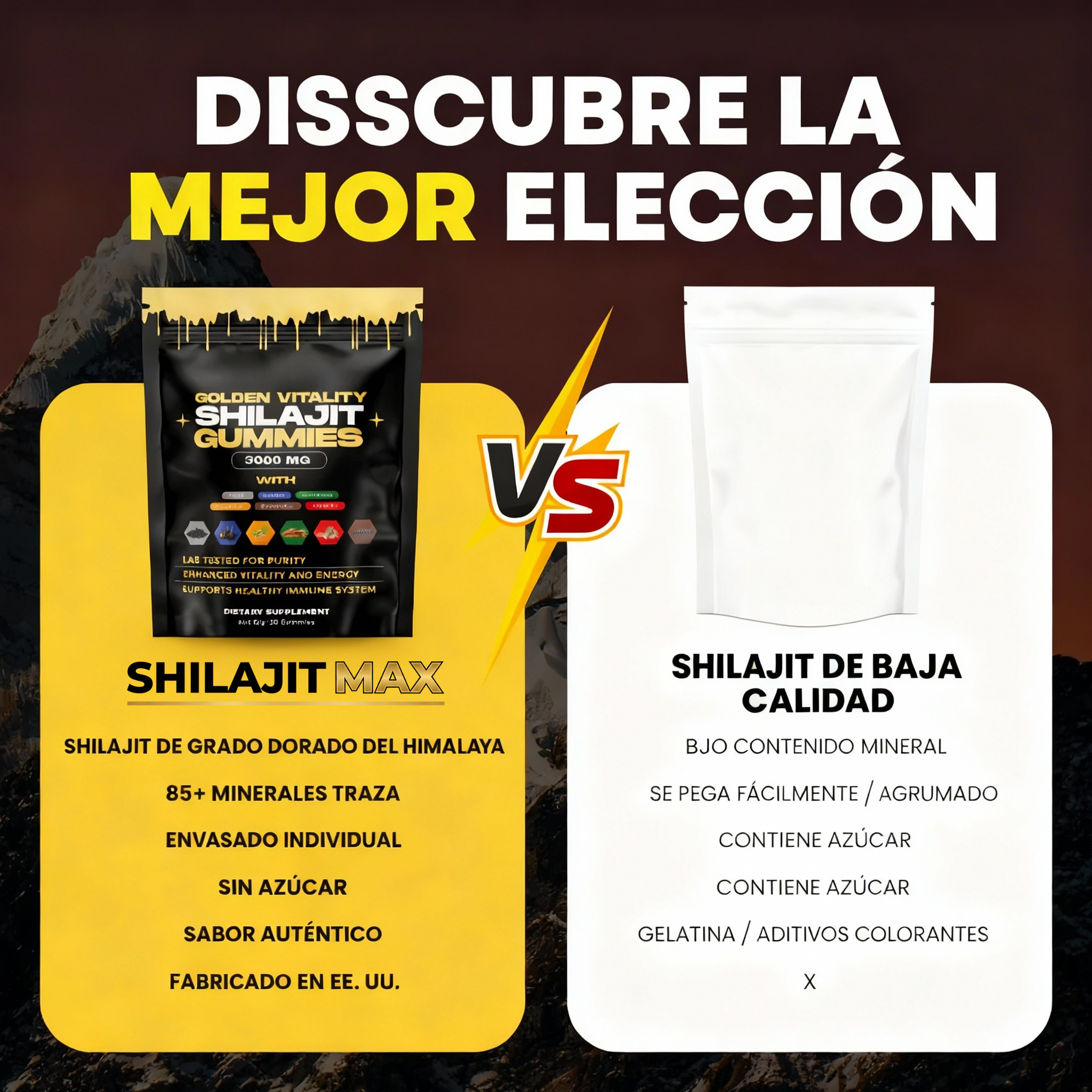 Shilajit Max Gummies