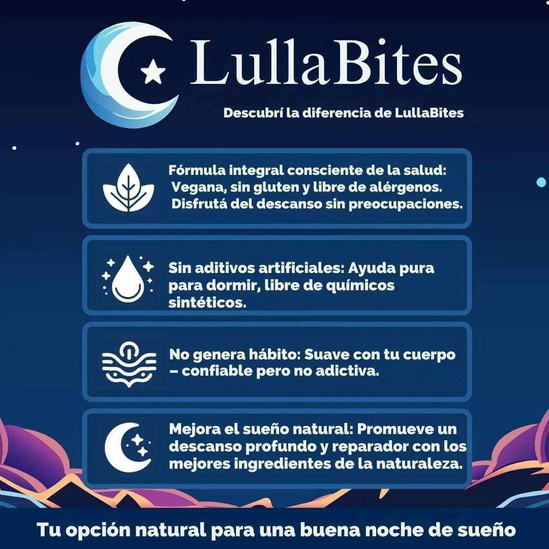 LullaBites® - Sueño profundo, energía real